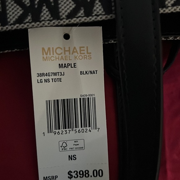Michael Kora tote bag with tags - Picture 5 of 11